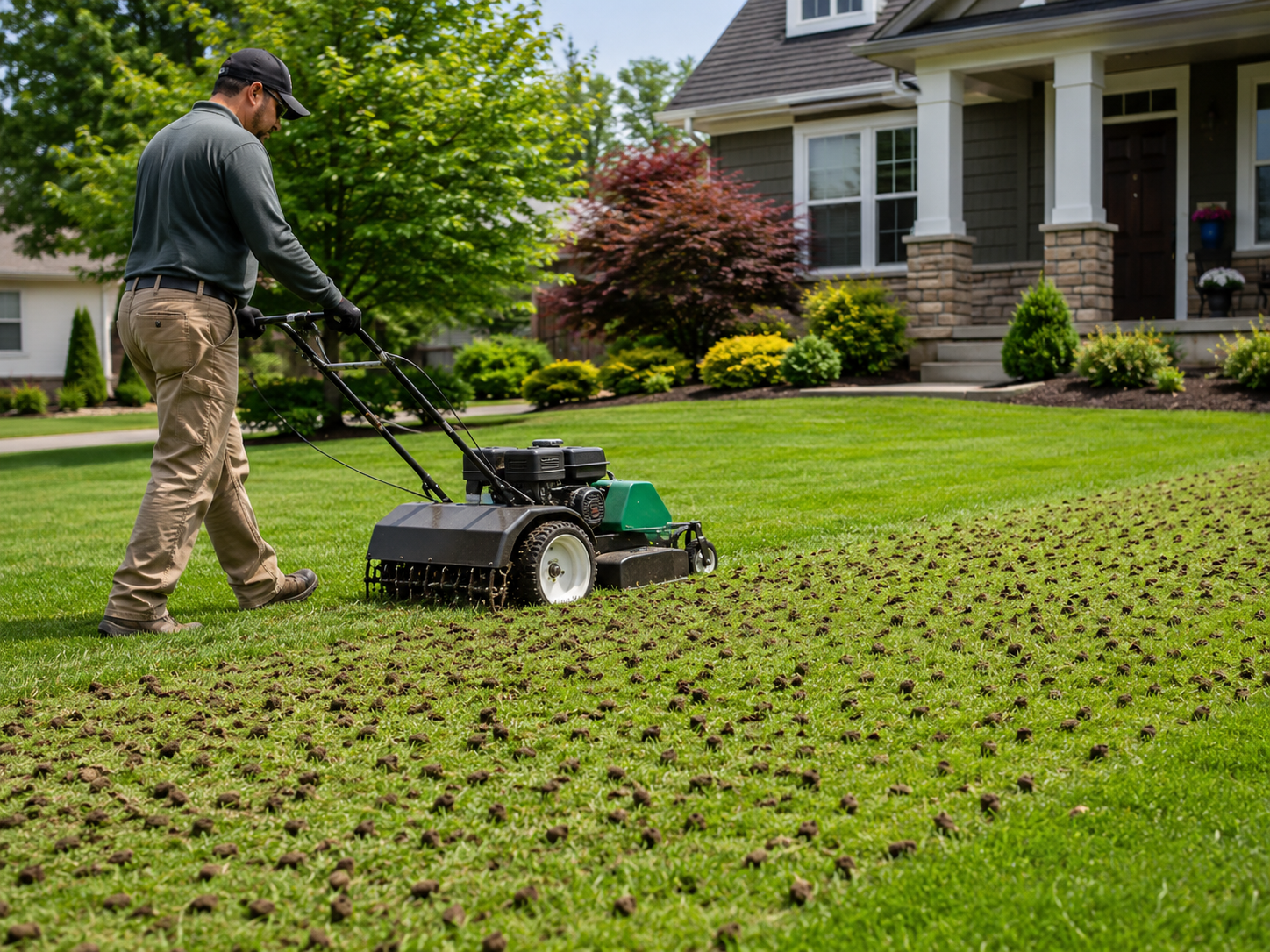 lawn aeration services