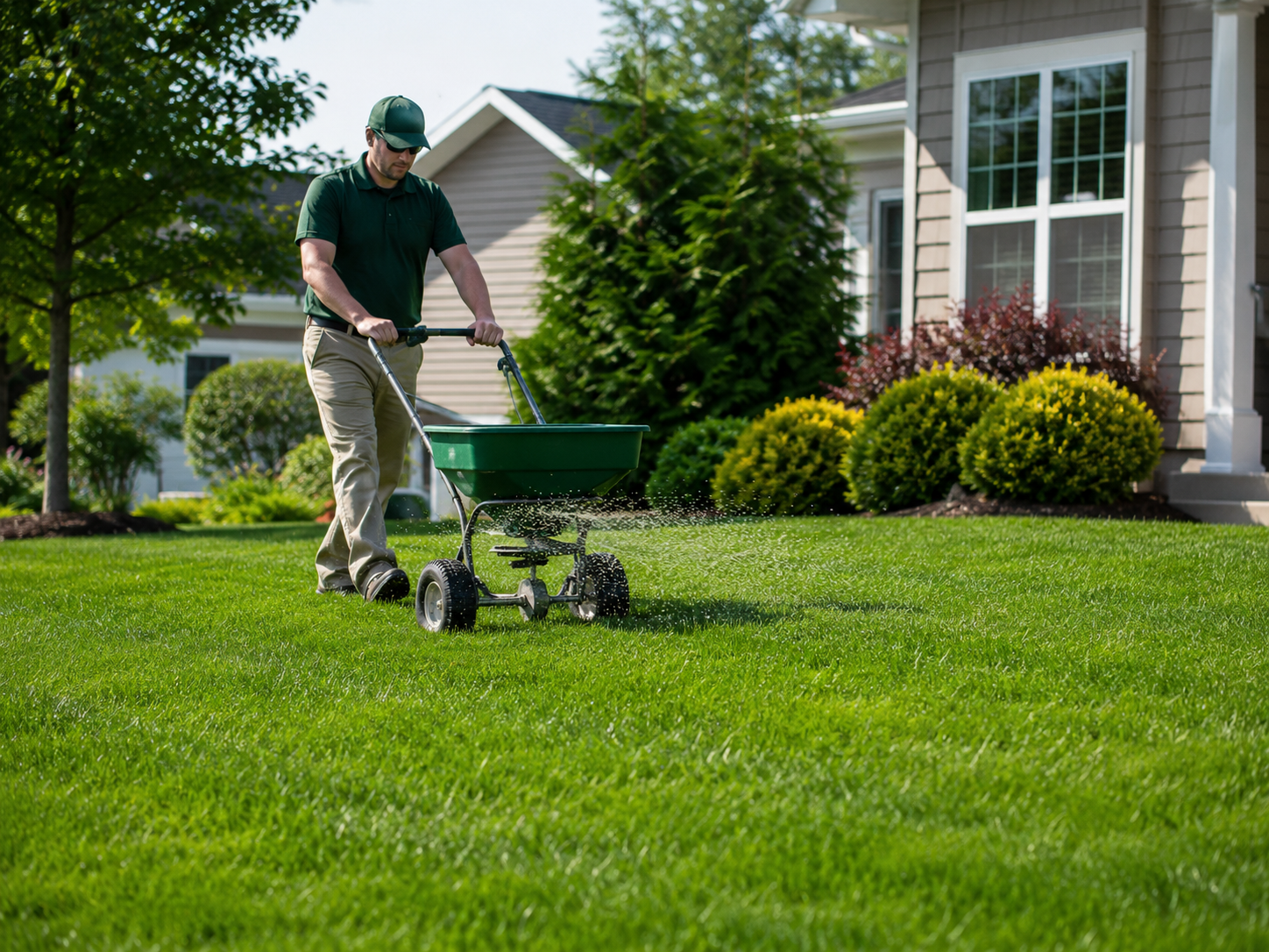 Lawn fertilization