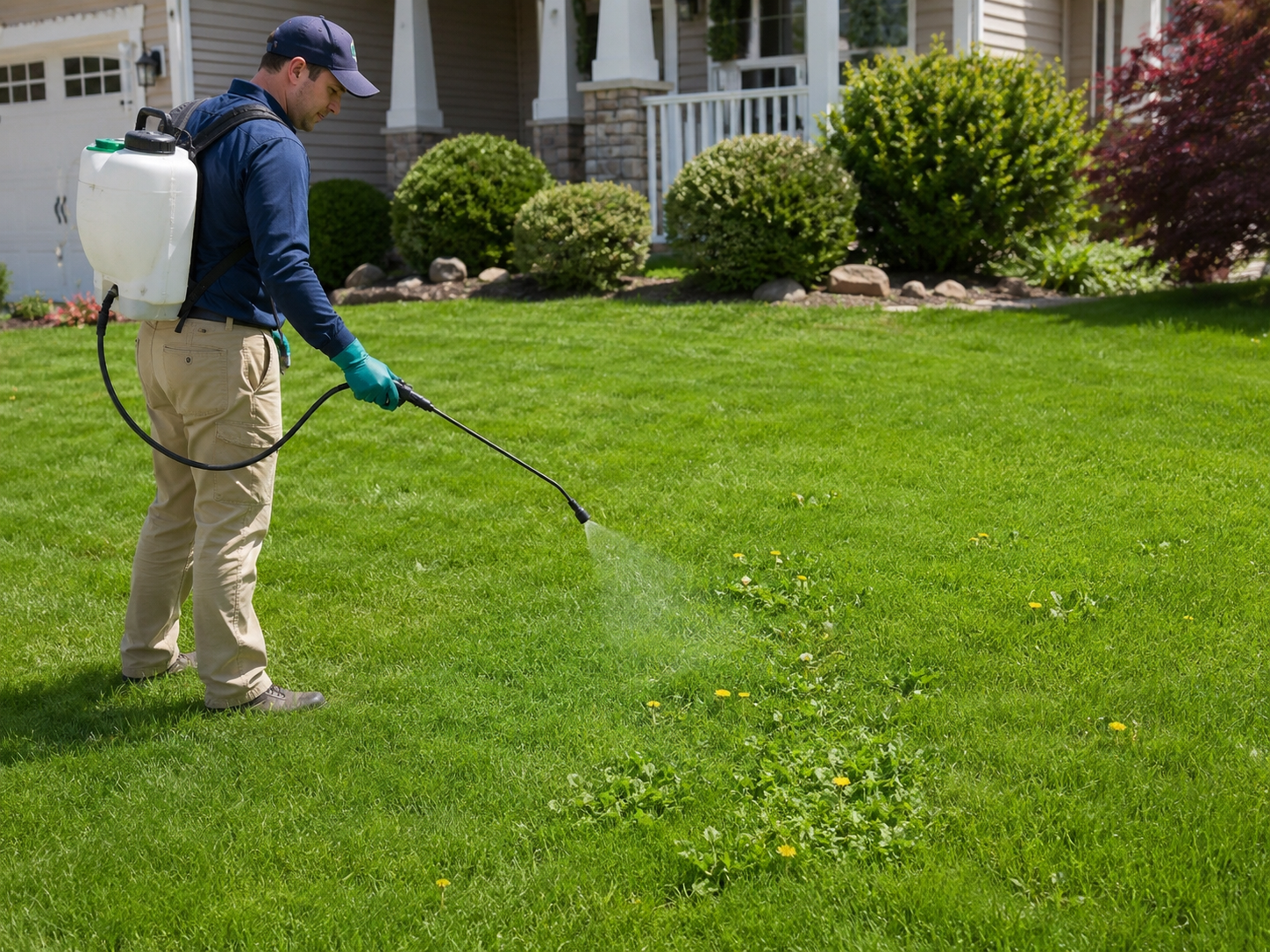 Weed control services