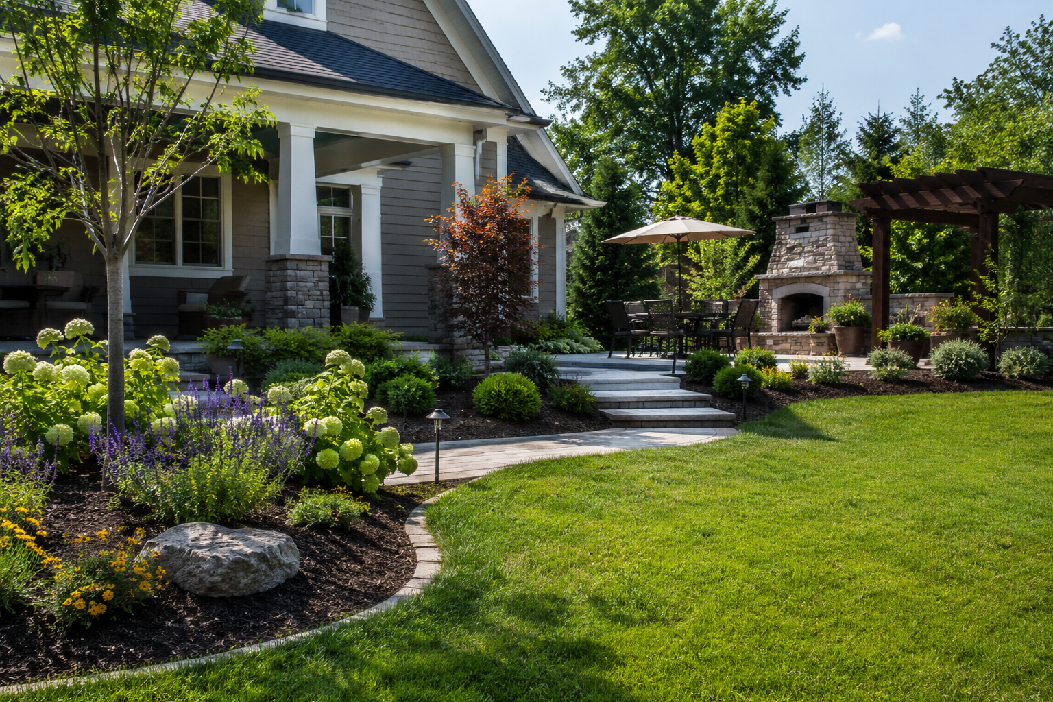Residential landscaping Dale City