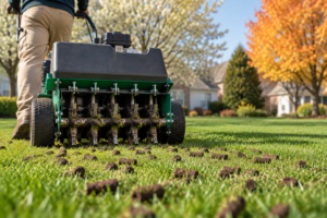 Best time of year to aerate lawn